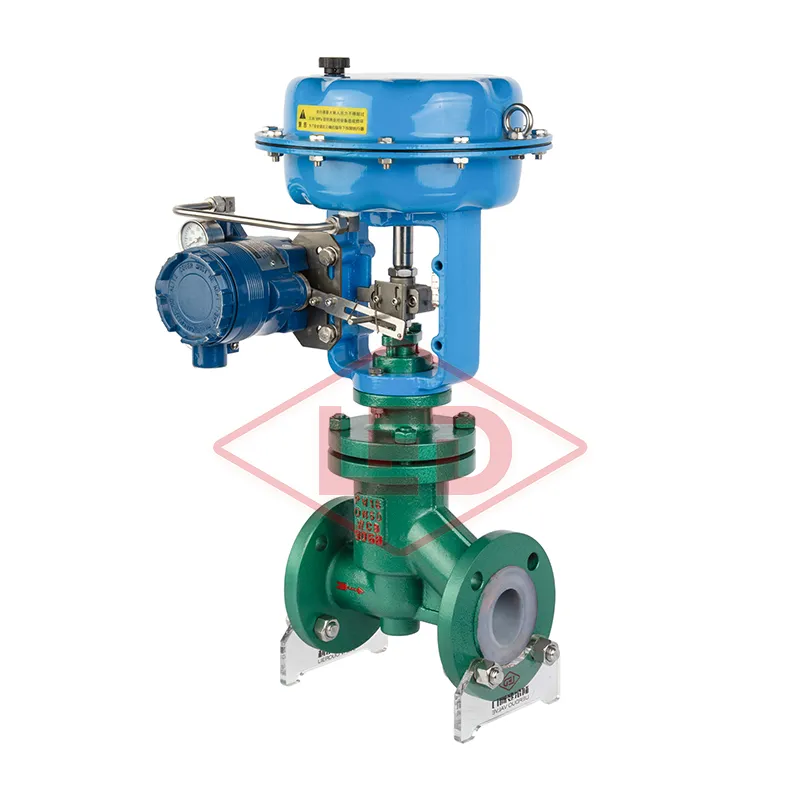 气动薄膜衬氟调节阀