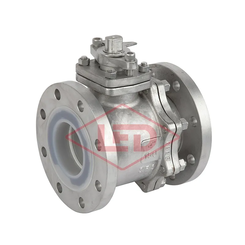 Fluorine-Lined American Standard Ball Valve