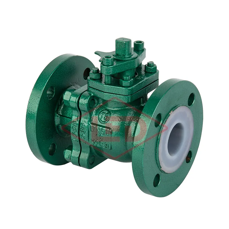 Fluorine-Lined Ball Valve